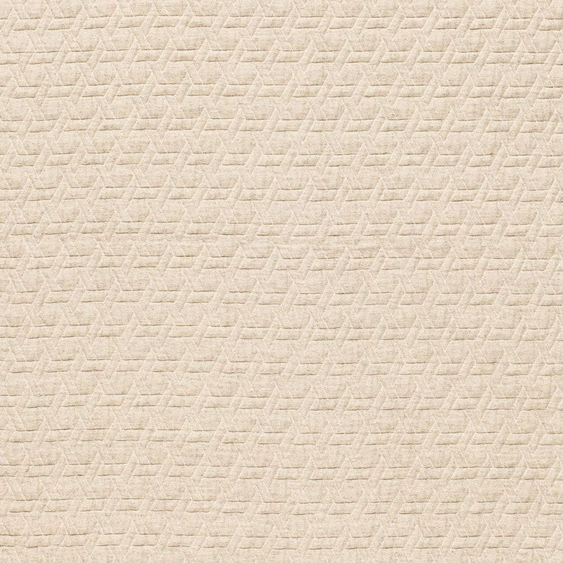 Mesa Matelasse fabric in oat color - pattern number 67551 - by Schumacher in the Au Naturel 2 collection