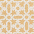 Cordoba Embroidery fabric in ochre color - pattern number 67575 - by Schumacher in the Au Naturel collection