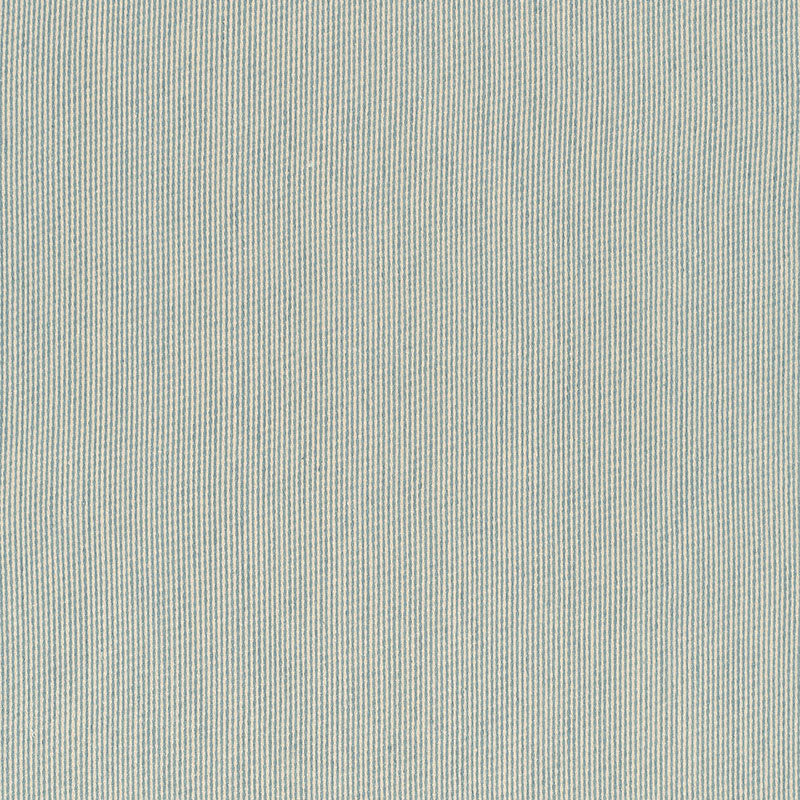 Stillwater Linen Stripe fabric in denim color - pattern number 67591 - by Schumacher in the Au Naturel collection