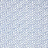 Meander Embroidery fabric in blue on ivory color - pattern number 67603 - by Schumacher in the Happy Together collection