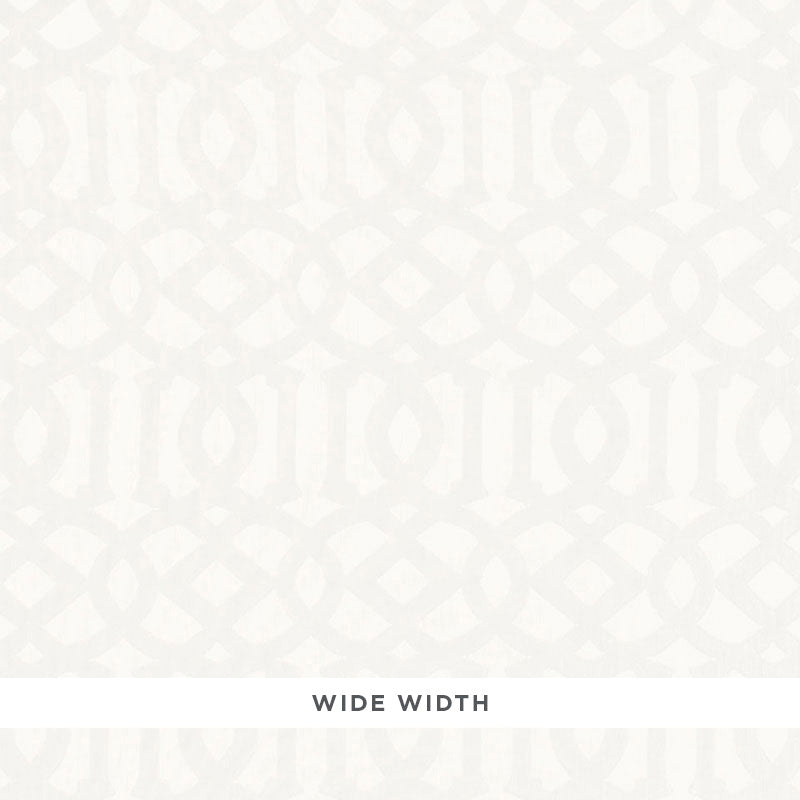Imperial Trellis Sheer fabric in meringue color - pattern number 67720 - by Schumacher in the Firenze / Sheers collection