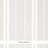 Oasis Linen Stripe fabric in fog color - pattern number 67861 - by Schumacher in the Au Naturel collection