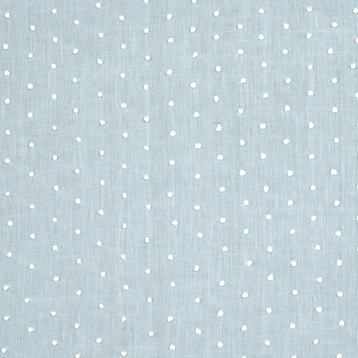 Pebble Embroidery fabric in sky color - pattern number 67981 - by Schumacher in the Rhapsody In Blue collection