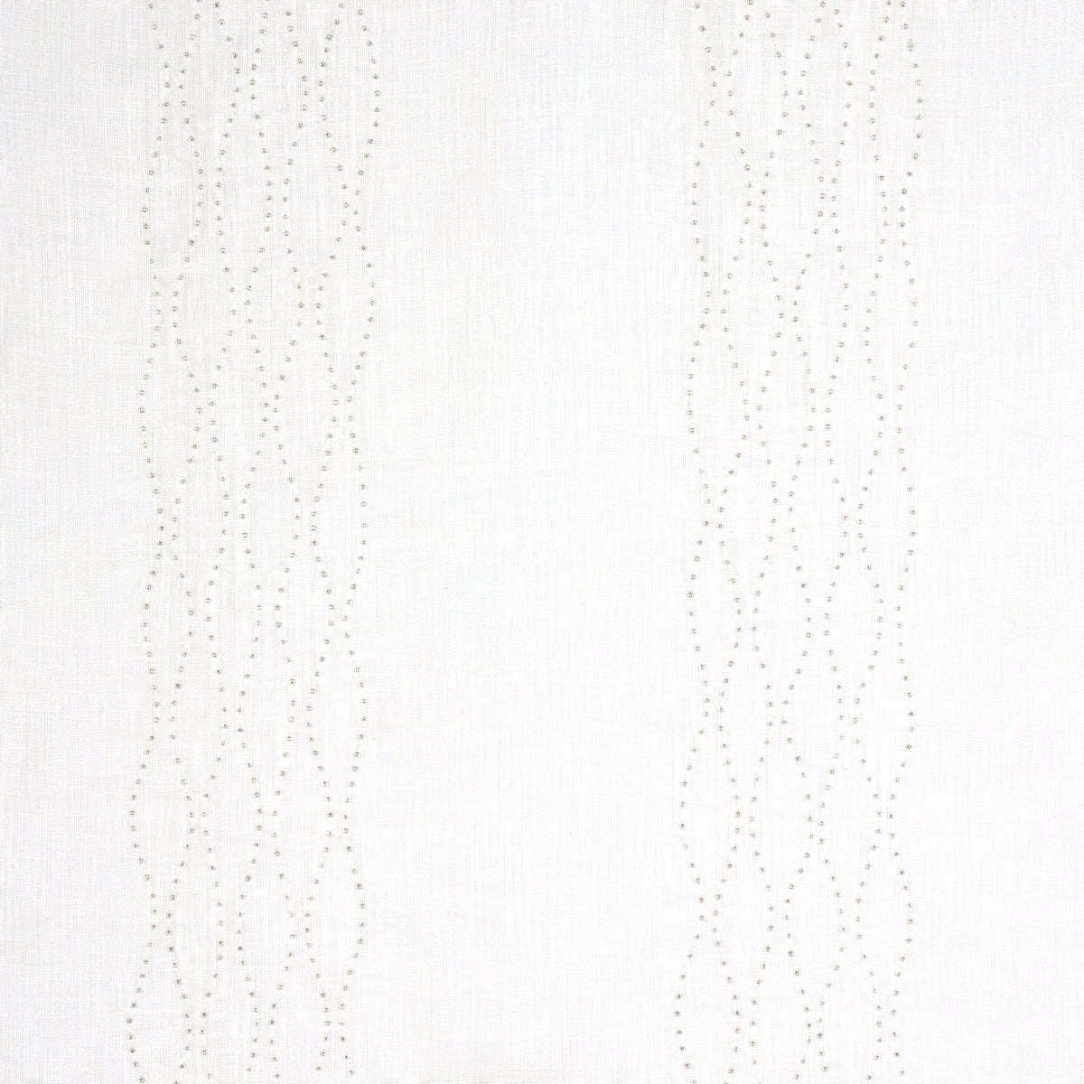 Bella Embroidered Sheer fabric in ivory color - pattern number 67990 - by Schumacher in the Essentials: Sheers &amp; Casements collection