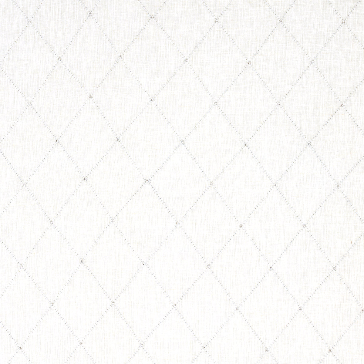 Marquise Embroidered Sheer fabric in pearl color - pattern number 68000 - by Schumacher in the Firenze / Sheers &amp; Casements collection