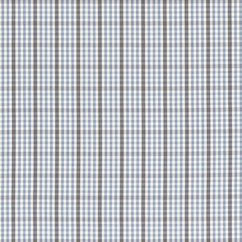 Cozumel Plaid fabric in cornflower color - pattern number 68102 - by Schumacher in the Calypso collection