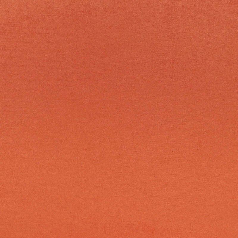 Sophia Velvet fabric in papaya color - pattern number 68134 - by Schumacher in the Perfect Basics: Velvet collection