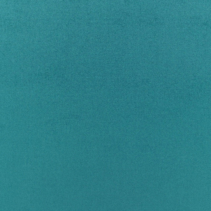 Sophia Velvet fabric in turquoise color - pattern number 68180 - by Schumacher in the Perfect Basics: Velvet collection
