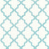 Tangier Embroidery fabric in caribbean color - pattern number 68342 - by Schumacher in the Chroma collection