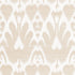 Lela Cotton Ikat fabric in sand color - pattern number 68582 - by Schumacher in the Ikat Collection collection