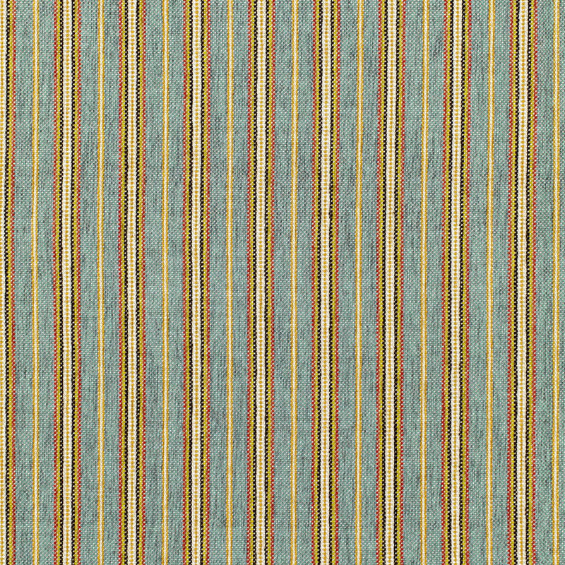 Toscana Stripe fabric in venetian color - pattern number 68732 - by Schumacher in the Chroma collection