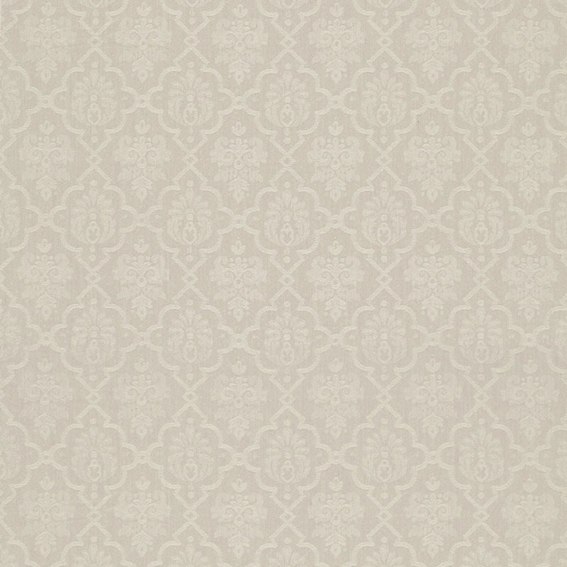 Hedgerow Trellis Indoor Outdoor fabric in dune color - pattern number 68812 - by Schumacher in the Timothy Corrigan collection
