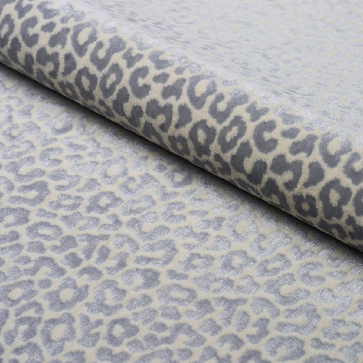 Madeleine Velvet fabric in ciel color - pattern number 68827 - by Schumacher in the Timothy Corrigan collection