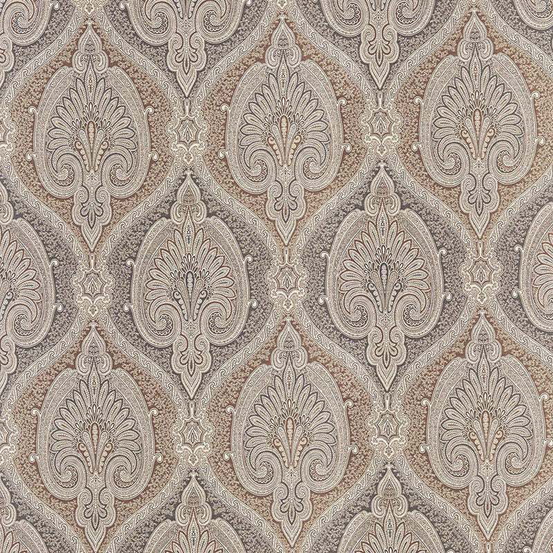 Odalisque fabric in tabac color - pattern number 68920 - by Schumacher in the 125th Anniversary collection