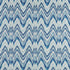 Valkyrie Flame Stitch fabric in delft color - pattern number 68940 - by Schumacher in the 125th Anniversary collection
