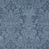 Colette Linen Silk Damask fabric in indigo color - pattern number 69142 - by Schumacher in the Country Chic collection
