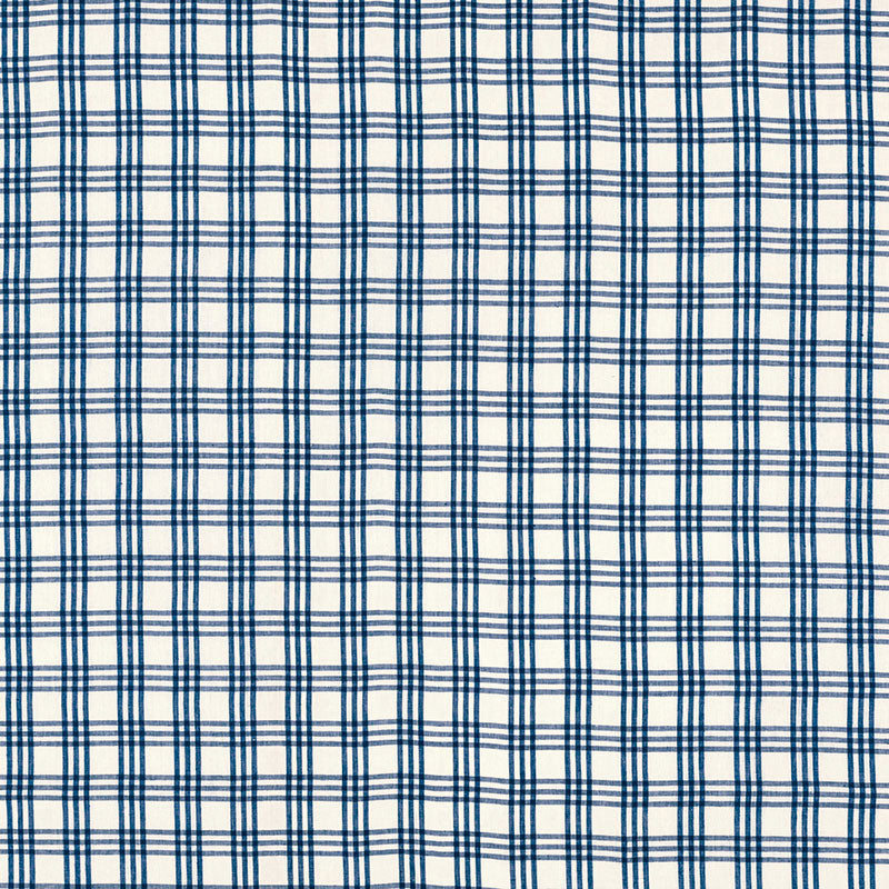 Imogen fabric in indigo color - pattern number 69154 - by Schumacher in the Country Chic collection