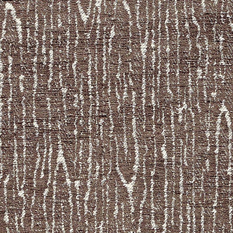 Faux Bois Chenille fabric in walnut color - pattern number 69220 - by Schumacher in the Understated Luxury collection
