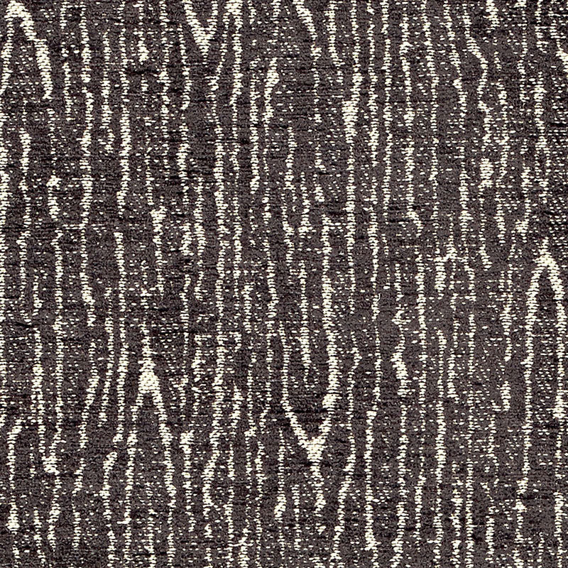 Faux Bois Chenille fabric in pepper color - pattern number 69224 - by Schumacher in the Understated Luxury collection