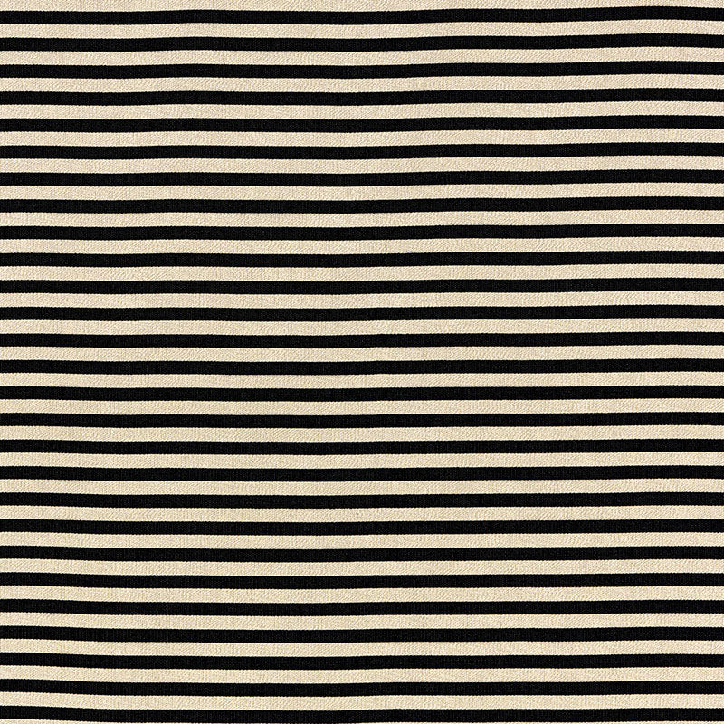 Geoffrey Metallic Stripe fabric in obsidian color - pattern number 69245 - by Schumacher in the Understated Luxury collection