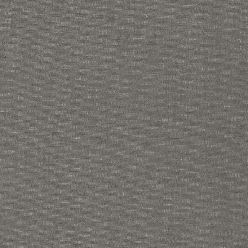 Lange Glazed Linen fabric in graphite color - pattern number 69340 - by Schumacher in the Perfect Basics: Linen collection