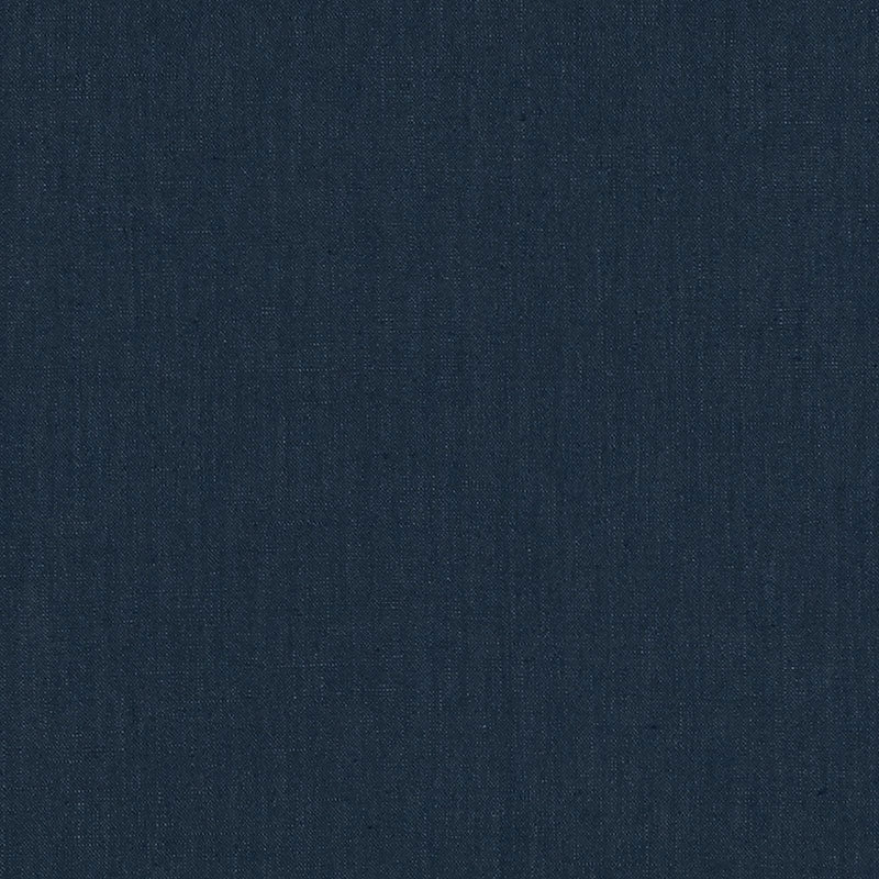 Lange Glazed Linen fabric in navy color - pattern number 69346 - by Schumacher in the Perfect Basics: Linen collection
