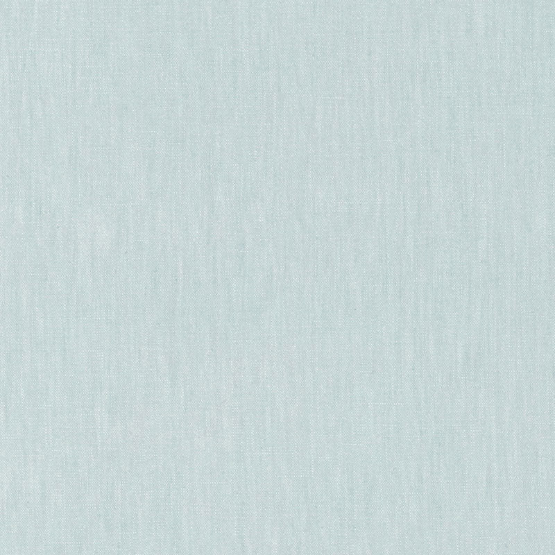 Lange Glazed Linen fabric in ciel color - pattern number 69350 - by Schumacher in the Perfect Basics: Linen collection