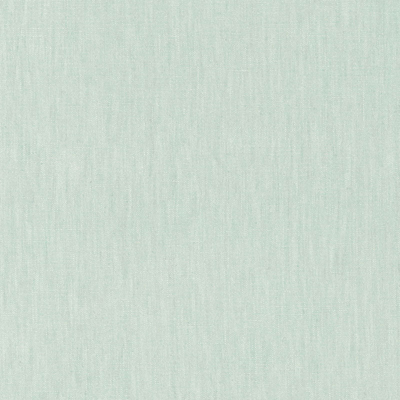 Lange Glazed Linen fabric in aquamarine color - pattern number 69351 - by Schumacher in the Perfect Basics: Linen collection