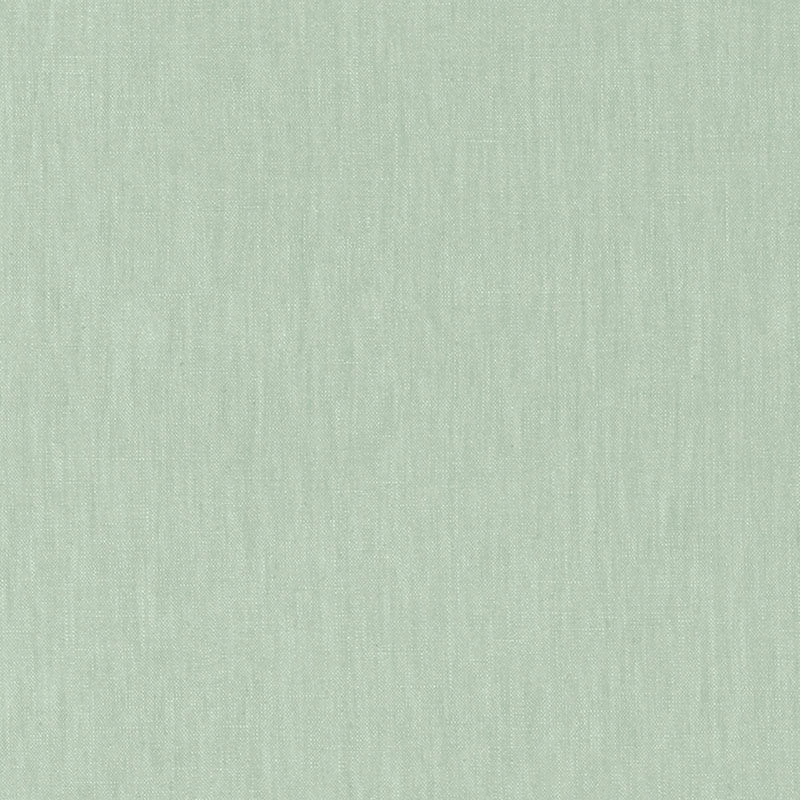 Lange Glazed Linen fabric in menthe color - pattern number 69352 - by Schumacher in the Perfect Basics: Linen collection