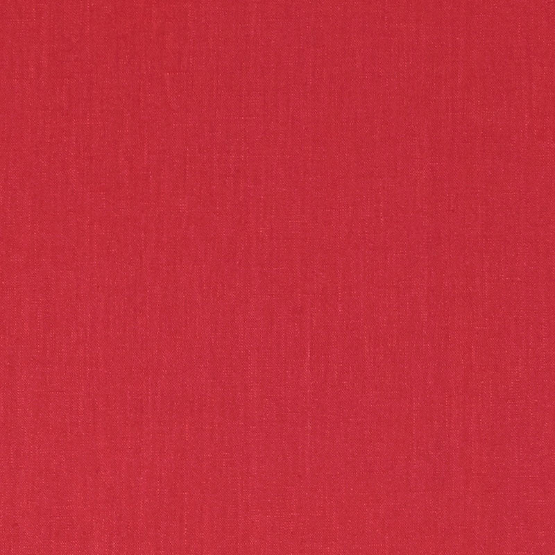 Lange Glazed Linen fabric in poppy color - pattern number 69360 - by Schumacher in the Perfect Basics: Linen collection
