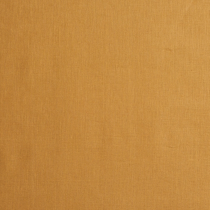 Lange Glazed Linen fabric in caramel color - pattern number 69368 - by Schumacher in the Perfect Basics: Linen collection