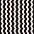 The Wave Velvet fabric in black color - pattern number 69420 - by Schumacher in the New Wave: Black & White collection