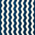 The Wave Velvet fabric in navy color - pattern number 69423 - by Schumacher in the Cut & Patterned Velvets collection