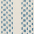 Izmir Ikat Stripe fabric in sky color - pattern number 69472 - by Schumacher in the Caravanne collection