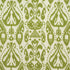 Kiva Embroidered Ikat fabric in grass color - pattern number 69483 - by Schumacher in the Ikat Collection collection