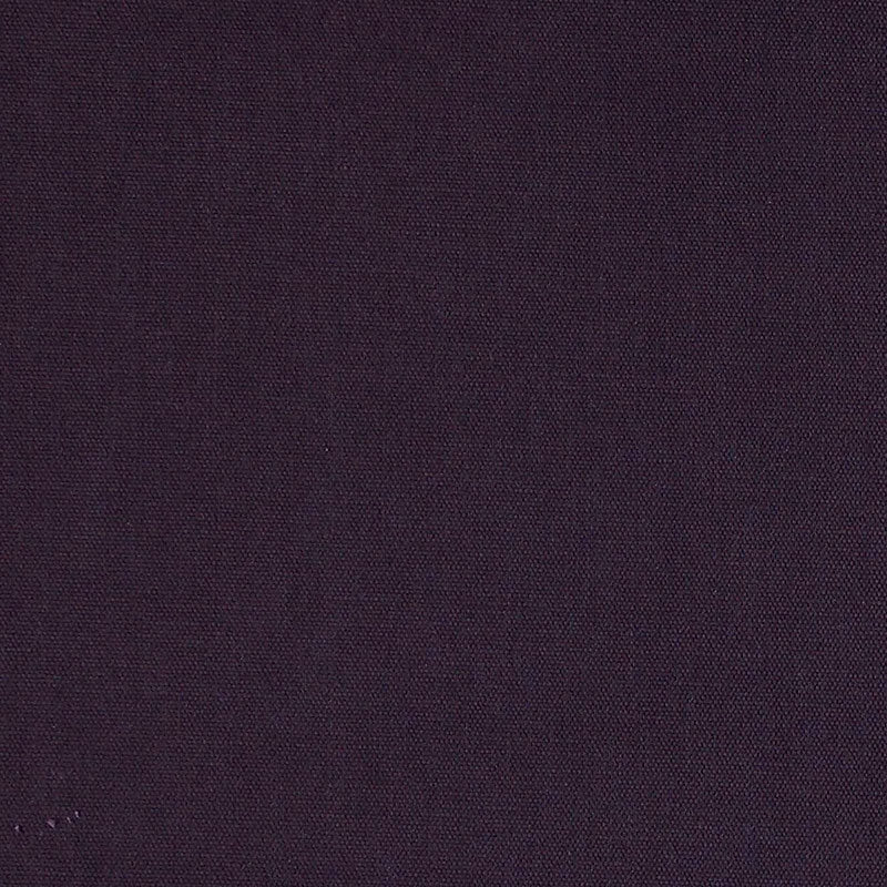 Elliott Brushed Cotton fabric in eggplant color - pattern number 69530 - by Schumacher in the Perfect Basics: Cotton collection