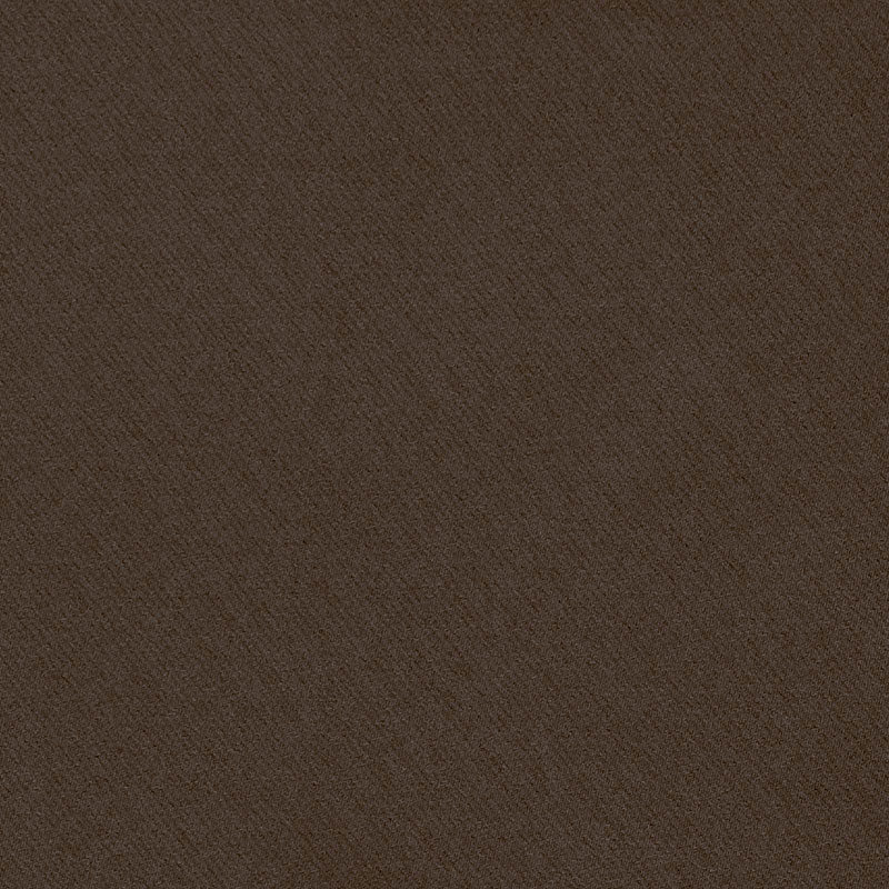Blake Polished Cotton fabric in dark chocolate color - pattern number 69577 - by Schumacher in the Perfect Basics: Cotton collection