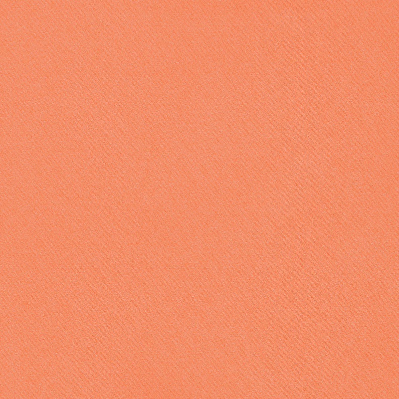 Blake Polished Cotton fabric in mandarin color - pattern number 69595 - by Schumacher in the Perfect Basics: Cotton collection