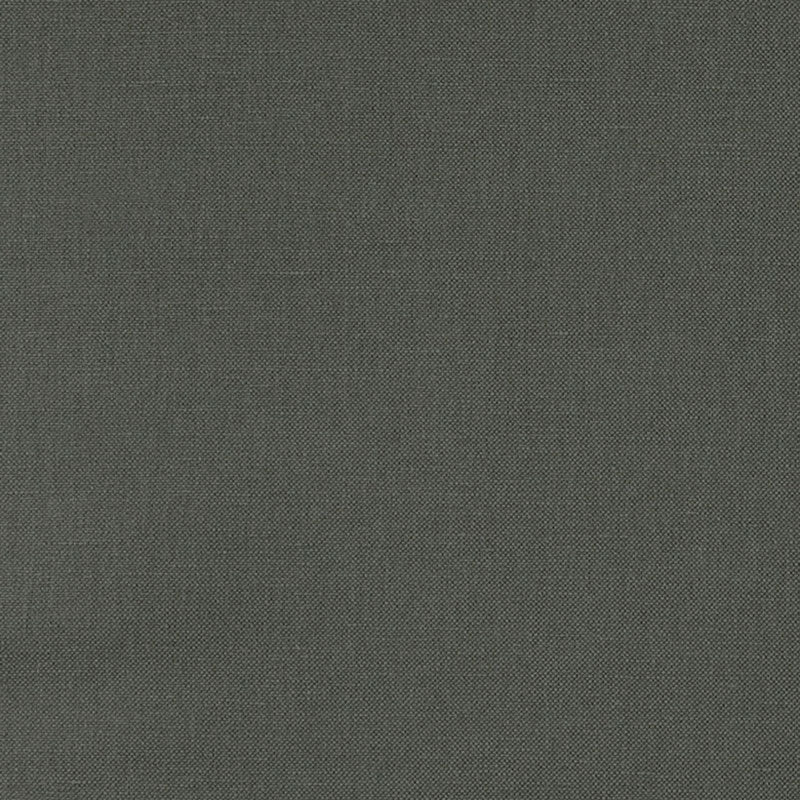 Langham High Performance Union fabric in graphite color - pattern number 69633 - by Schumacher in the Perfect Basics: Union collection