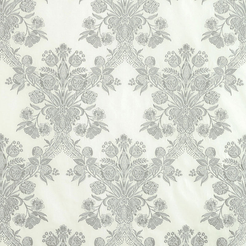 Carolina fabric in grisaille color - pattern number 69712 - by Schumacher in the Couture Collection collection