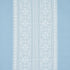 Toledo Embroidery fabric in chambray color - pattern number 69733 - by Schumacher in the Rhapsody In Blue collection