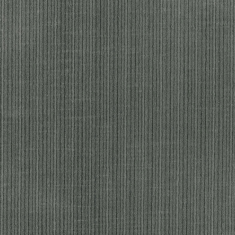 Antique Strie Velvet fabric in asphalt color - pattern number 69749 - by Schumacher in the Perfect Basics: Velvet collection
