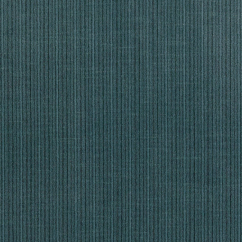 Antique Strie Velvet fabric in prussian color - pattern number 69753 - by Schumacher in the Perfect Basics: Velvet collection