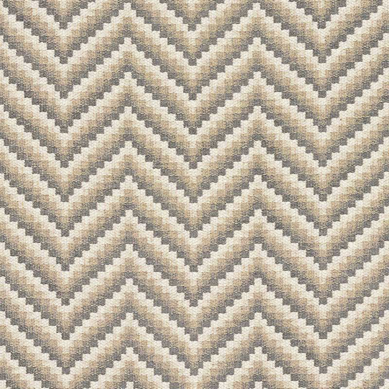 Wilder fabric in stone color - pattern number 69802 - by Schumacher in the Essentials: Small Scale Upholstery collection