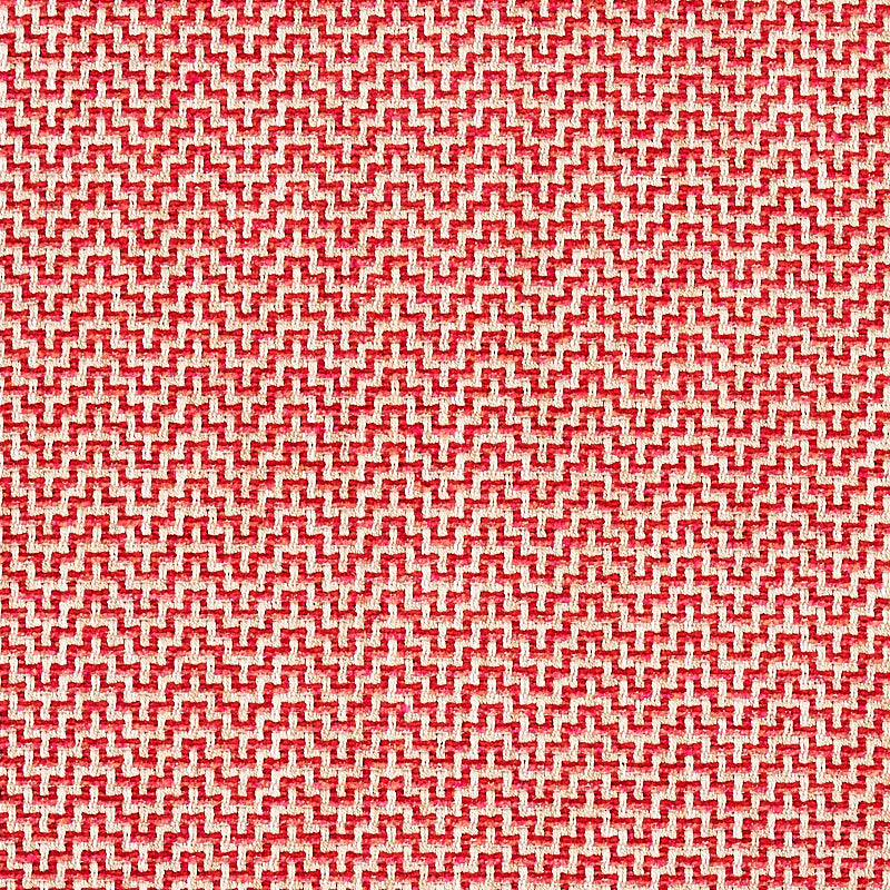 Orwell fabric in lipstick color - pattern number 69823 - by Schumacher in the Essentials: Small Scale Upholstery collection