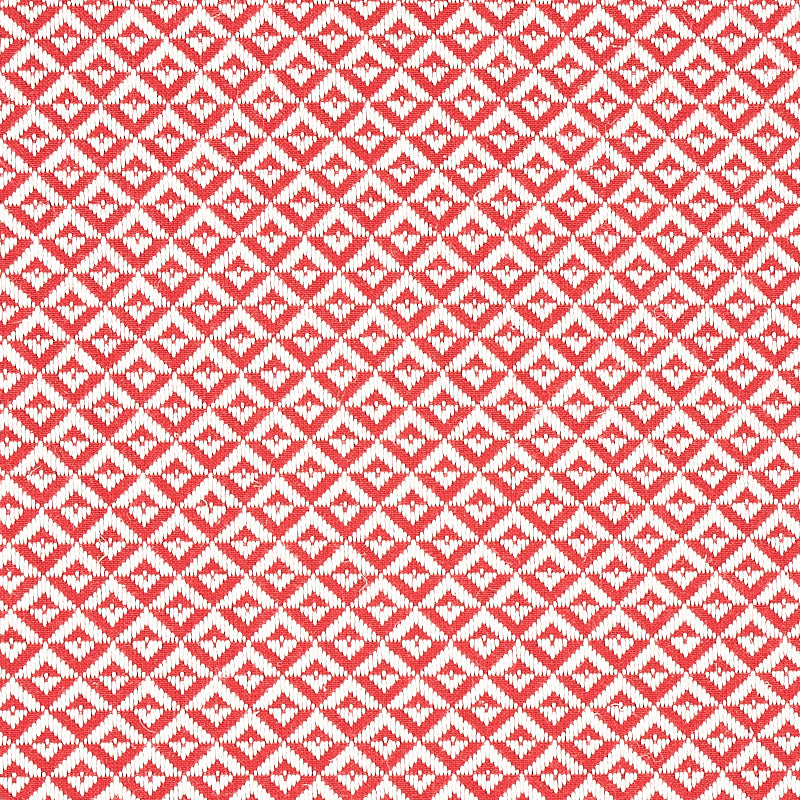 Jamison fabric in poppy color - pattern number 69843 - by Schumacher in the Essentials: Small Scale Upholstery collection