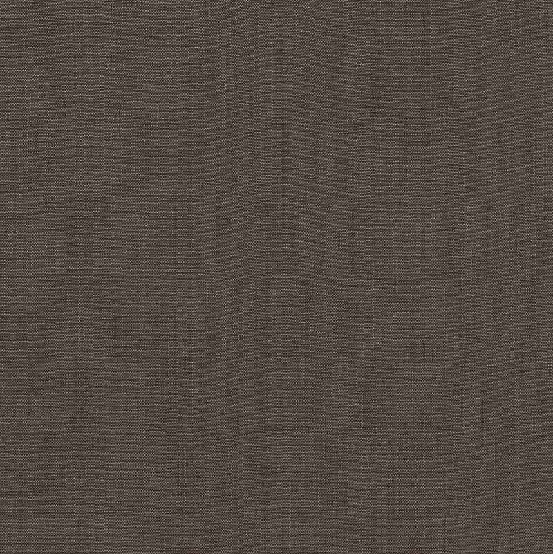 Piet Performance Linen fabric in chocolate color - pattern number 69911 - by Schumacher in the Perfect Basics: Linen collection