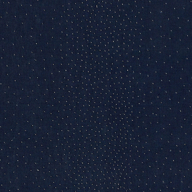 Northern Lights fabric in midnight color - pattern number 69952 - by Schumacher in the Understated Luxury collection