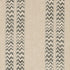Kudu Stripe fabric in black color - pattern number 69970 - by Schumacher in the Tribal Chic collection