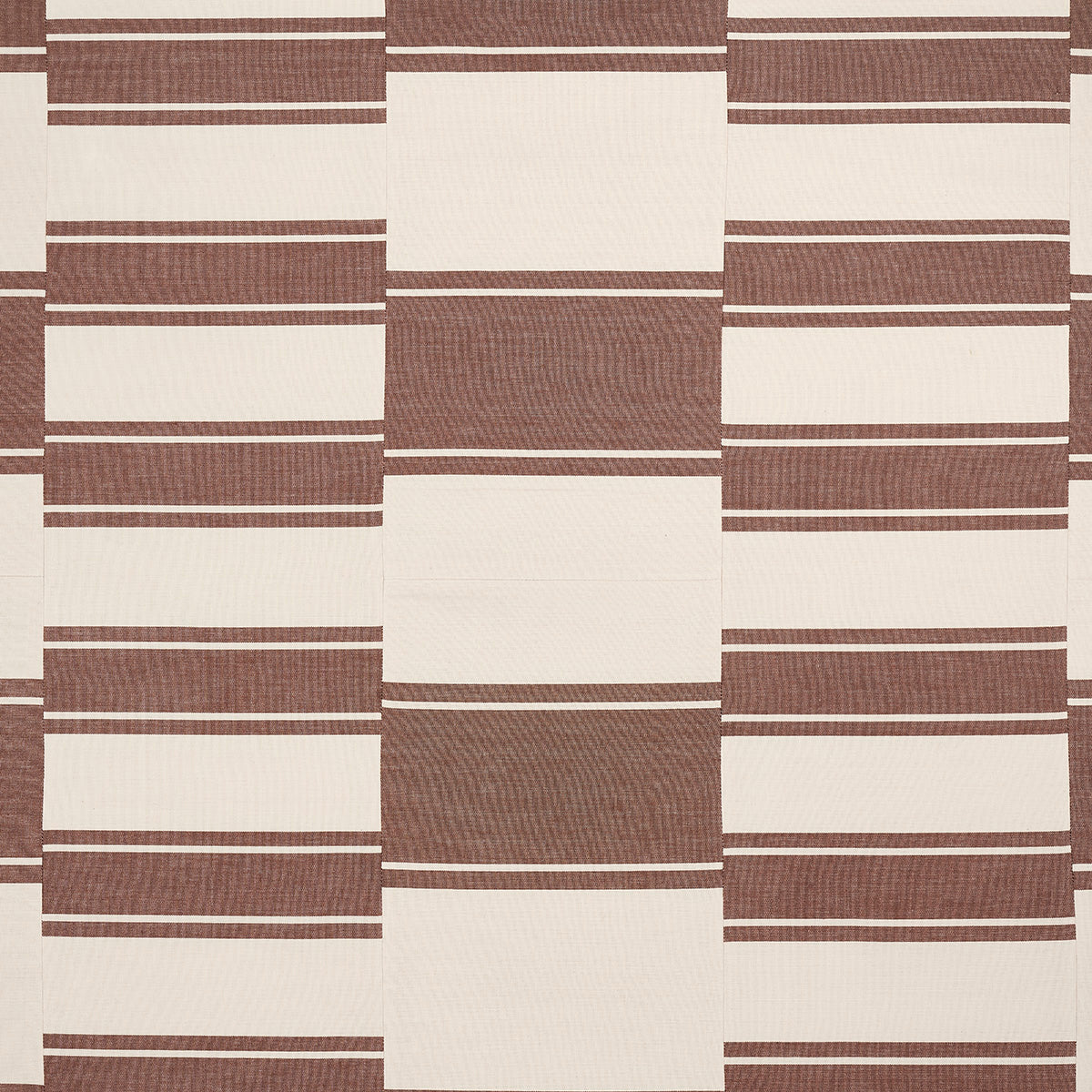 Nomad fabric in rust color - pattern number 69985 - by Schumacher in the Open Sky collection